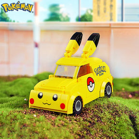 Carro clássico dos animes Pokemon e pikachu - Brinquedos Kids