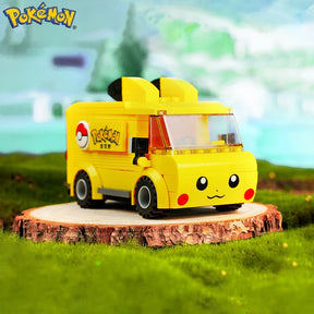 Carro clássico dos animes Pokemon e pikachu - Brinquedos Kids